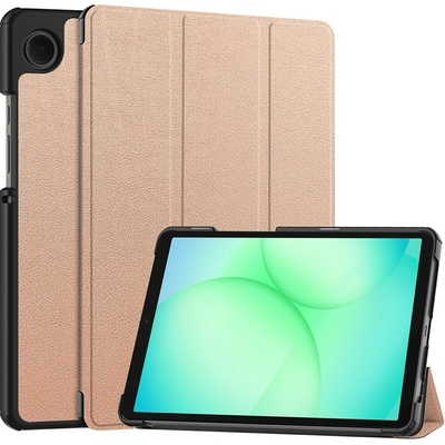 Vsetkonamobil 125499 LEATHER Zaklápací kryt pre Samsung Galaxy Tab A11 ROSE GOLD