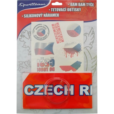 Fanúšikovský set SPORT TEAM FAN SADA ČR 2