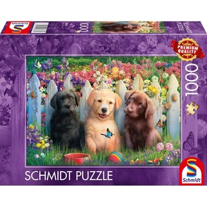 Schmidt Spiele Пъзел Schmidt от 1000 части - Сладки кученца (58883)