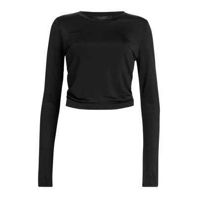 AllSaints Тениска 'ADA' черно, размер 6