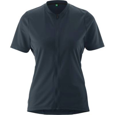 Gonso Дамска фланелка с къс ръкав за колоездене Gonso Women's Sitivo Jersey Green Cycling jersey - Outerspace - размер 48 (EU) (156-2901-0118)