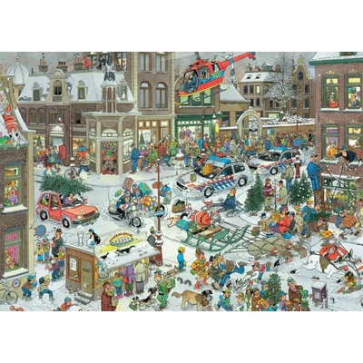 Jumbo - Puzzle Jan van Haasteren: Christmas - 1 000 piese