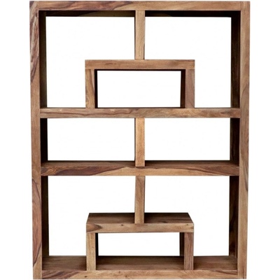 indickynabytok.sk Knižnica Tara 140x180x35 indický masív palisander