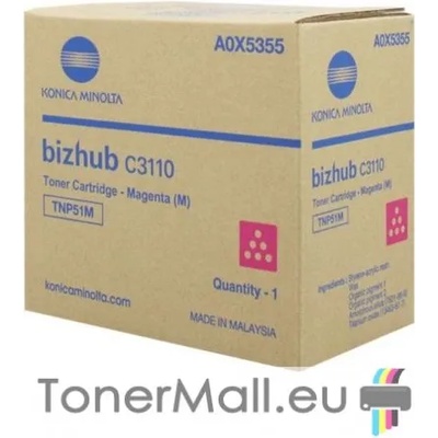 Konica Minolta Оригинална тонер касета Konica Minolta TNP51M (Magenta)