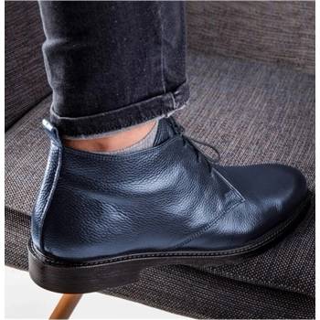 Image 1 of Ducavelli Мъжки боти от естествена кожа - Тъмносини #363783 (363783_Тъмносин)