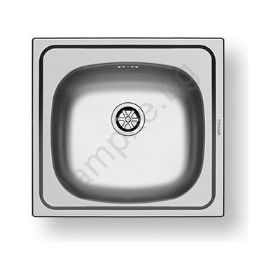 Pyramis 100139601 - Мивка E33 46, 5x43, 5 см сатен (PY0004)