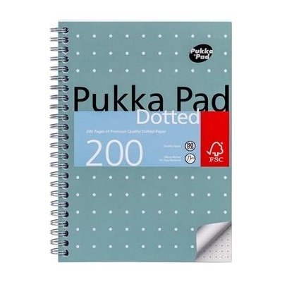 Pukka Pad Metallic Jotta Špirálový zošit A5 bodkovaný 100 listov