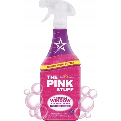 The Pink stuff zázračná pěna na okna s růžovým octem 850 ml