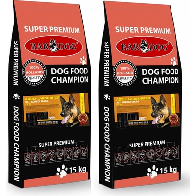 Bardog Adult Large Breed XL 2 x 15 kg