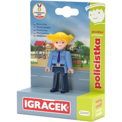 Efko Igráček Policajtka figúrka s príslušenstvom