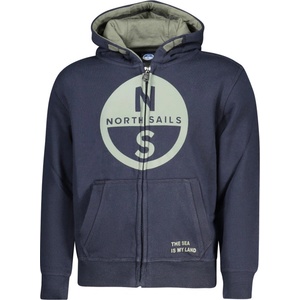 North sails Детски суичър с цип north sails, Размер 6a, Цвят Синьо (794476000_bl0802)