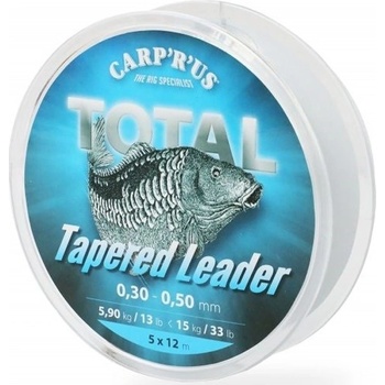 CARP ´R´ US Total Tapered Line 5x12 m 0,3 mm