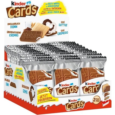Ferrero Kinder Cards 30 x 26,2 g