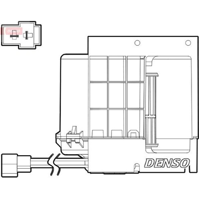 vnitřní ventilátor DENSO DEA17033