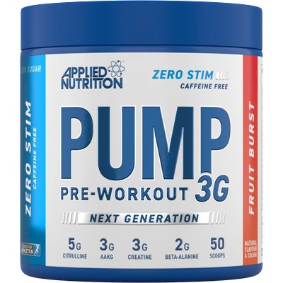 Applied Nutrition PUMP 3G Zero Stimulant плодов взрив