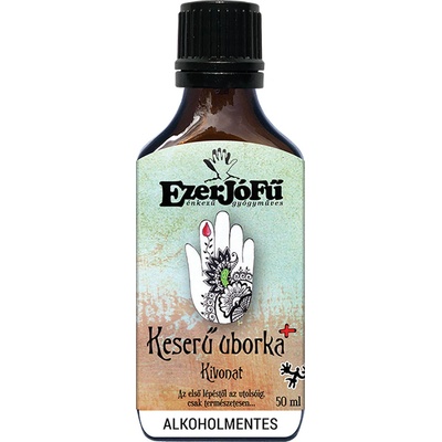Ezerjófű Uhorka horká plus extrakt 50 ml