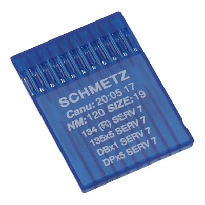 Strojní jehly pro průmyslové šicí stroje Schmetz 135X5 SERV 7 120