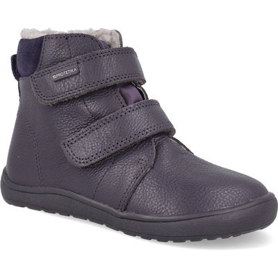 Dívčí zimní barefoot boty PRO-tex BEKA purple