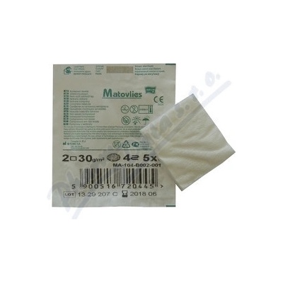 Matovlies 5 x 5 cm á2 ks kompresy z net.text.30 g 4V