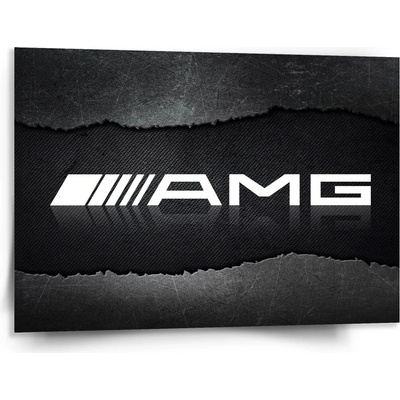 Sablio Obraz AMG čierna: 150x110 cm