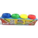 Armtoys КОМПЛЕКТ 4 БУРКАНА С ПЛАСТЕЛИНИ
