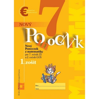 Nový pomocník z matematiky 7 - 1. časť pracovná učebnica