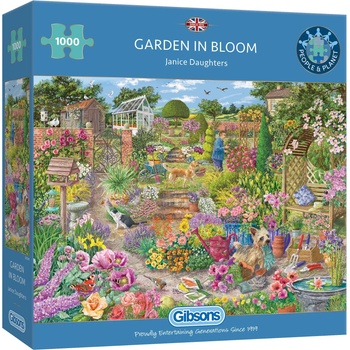Gibsons - Puzzle Garden in Bloom - 1 000 piese