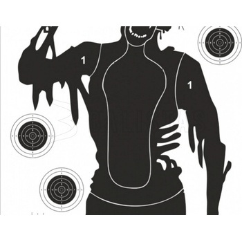Terč silueta Beast Hunter Zombie 10ks