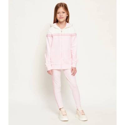 Guess Спортен екип за мини момиче в бледо розово Guess