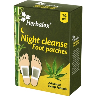 SwissMedicus® Herbalex – Bylinné náplasti na chodidla s konopím 14 ks