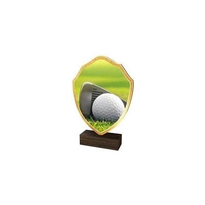 Poháry Bauer Dřevěná plaketa TFRW045 Golf