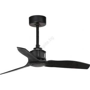 Faro Barcelona FARO 33424WT - Таванен вентилатор JUST FAN S Ø 81 см, черен, Wi-Fi Tuya и дистанционно управление (FA33424WT)