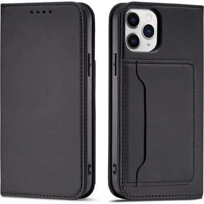 HQWear Калъф с отделение за карти Magnet Card Case за iPhone 12, черен (9145576250747)