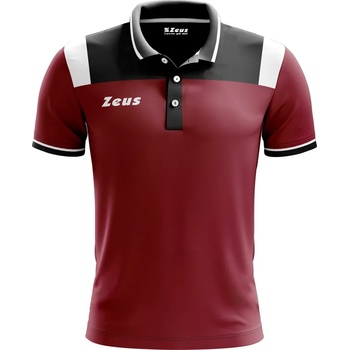 Image 1 of Zeus Мъжка блуза с яка Zeus Vesuvio Men Polo Shirt dark red