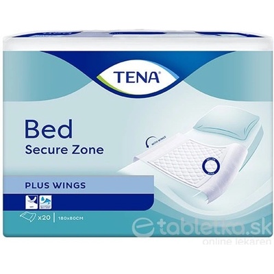 TENA Bed Plus Wings absorpčné podložky 180x80 cm 20 ks