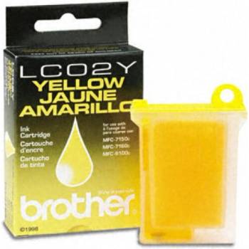 Brother LC02Y yellow
