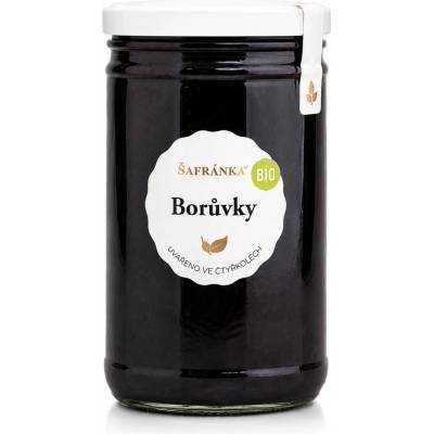 Šafránka Borůvkový BIO džem se sníženým obsahem cukru 1200 g