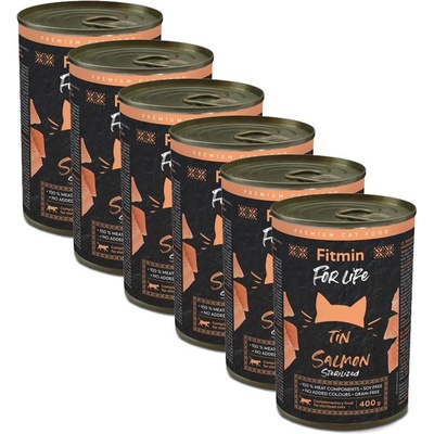 Fitmin Cat For Life Sterilized Salmon 6 x 400 г