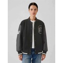 Gap Wool varsity čierna biela