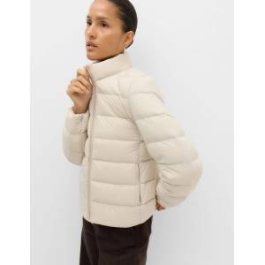 Marks & Spencer Затоплена стегната якета с пух и пуховка Marks & Spencer бежова Marks & Spencer | Bezhov | ЖЕНИ | 8