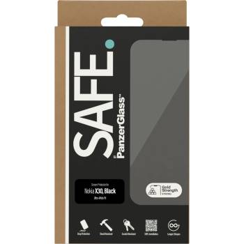 Image 1 of Panzer Стъклен протектор Safe за Nokia X30 UWF - Черен