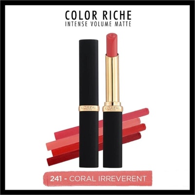 Loréal Paris Intense Volume Matte 241 Le Coral Irrevernet rúž na pery 1,8 g