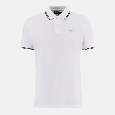 Barbour Блуза с яка Barbour Fielding Tailored Short-Sleeved Polo Shirt - White