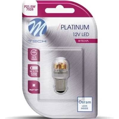 m-tech LED P21/5W BAY15D 15x2835SMD CANBUS White крушка (LB827W-01B)
