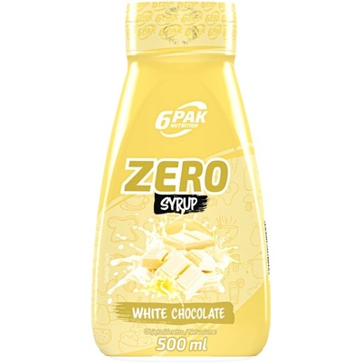 6PAK Nutrition Syrup Zero - White Chocolate [500 мл]