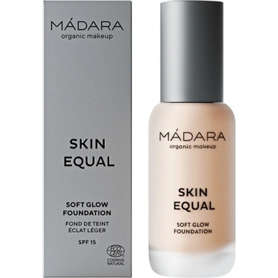 Mádara skin equal foundation Rozjasňující make-up pro přirozený vzhled SPF15 20 Ivory 30 ml
