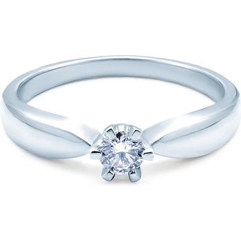 Image 1 of SAVICKI Годежен пръстен Solitaire: бяло злато. диамант