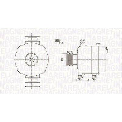 Generátor MAGNETI MARELLI 063731869010