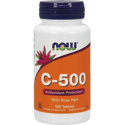 NOW - ВИТАМИН c-500 - 100 ТАБЛЕТКИ