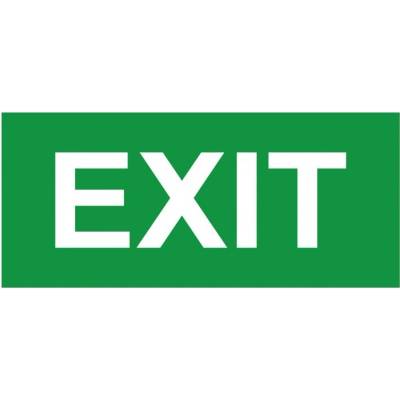 Fotoluminiscenční samolepka Exit 210 x 100 mm VÝPRODEJ